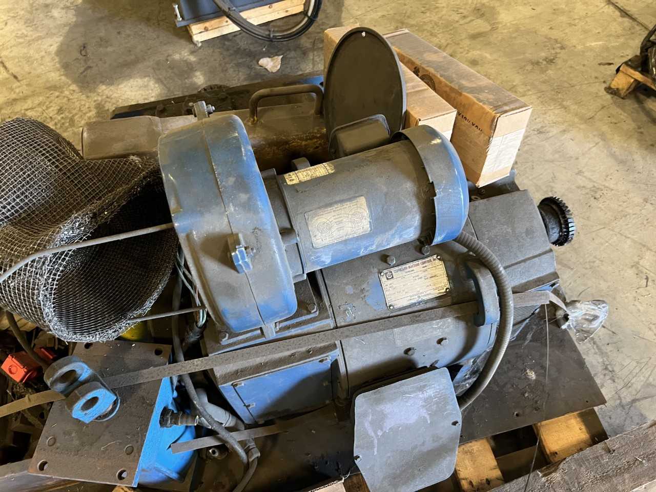 General electric motor 60 hp 1750/2100 rpm - ELECTRIC MOTORS