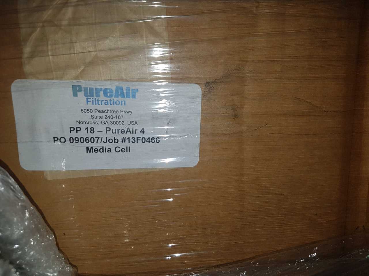 Air filteration systems PP18-Pure Air 4 QTY 18 - PROCESS EQUIPMENT