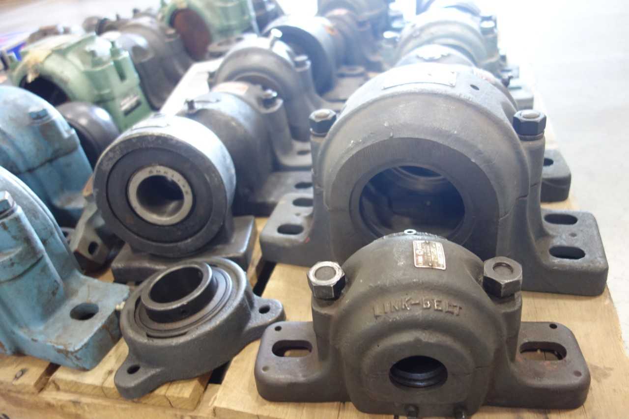 1 PALLET OF ASSORTED PILLOW BLOCK BEARINGS - BEARINGS