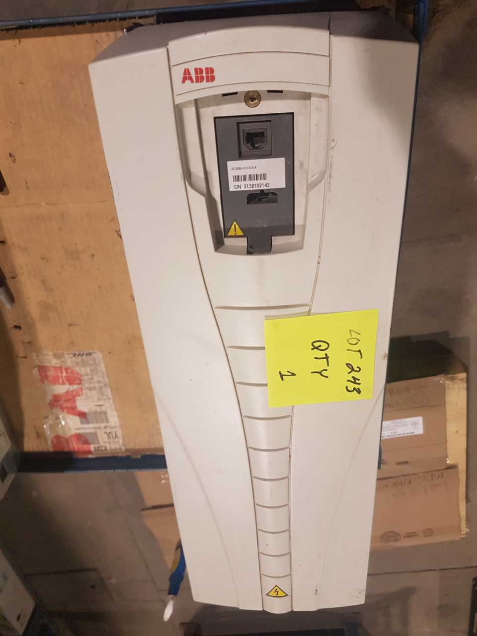 ABB ACS550 VFD (QTY1) - MOTOR DRIVES