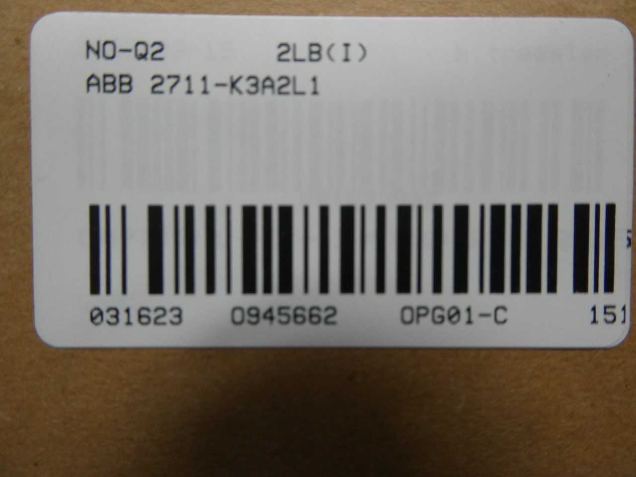 ABB 2711-K3A2L1 PANELVIEW 300 SER B OPERATOR INTERFACE PANEL - AUTOMATION & CONTROLS