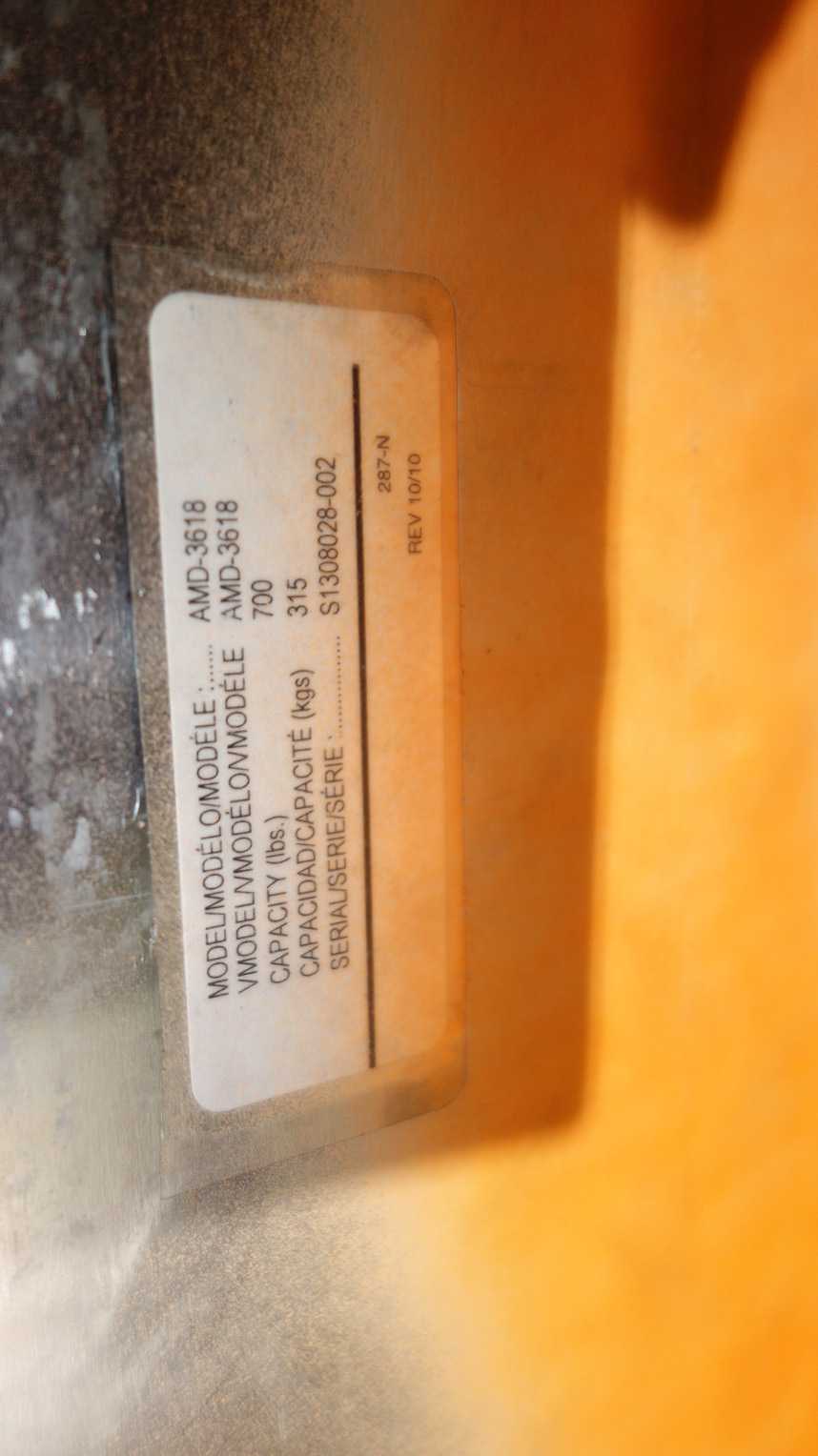 LOT OF 4 VESTIL AMD-3618 DOCKPLATES 700LB ALUMINUM - ELECTRIC POWER TOOLS