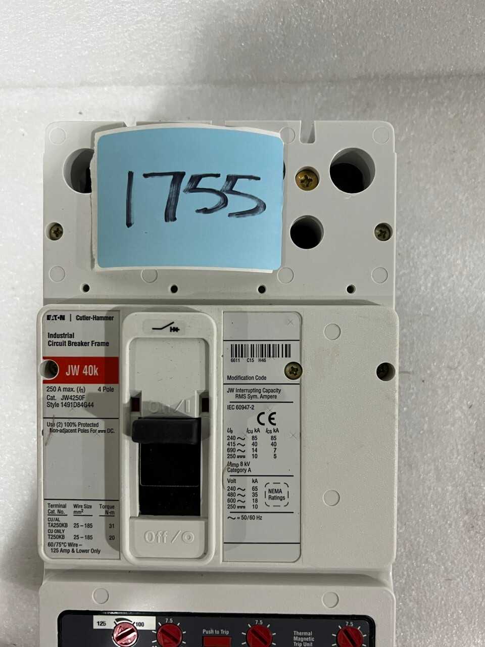 CIRCUIT BREAKER - CIRCUIT BREAKERS