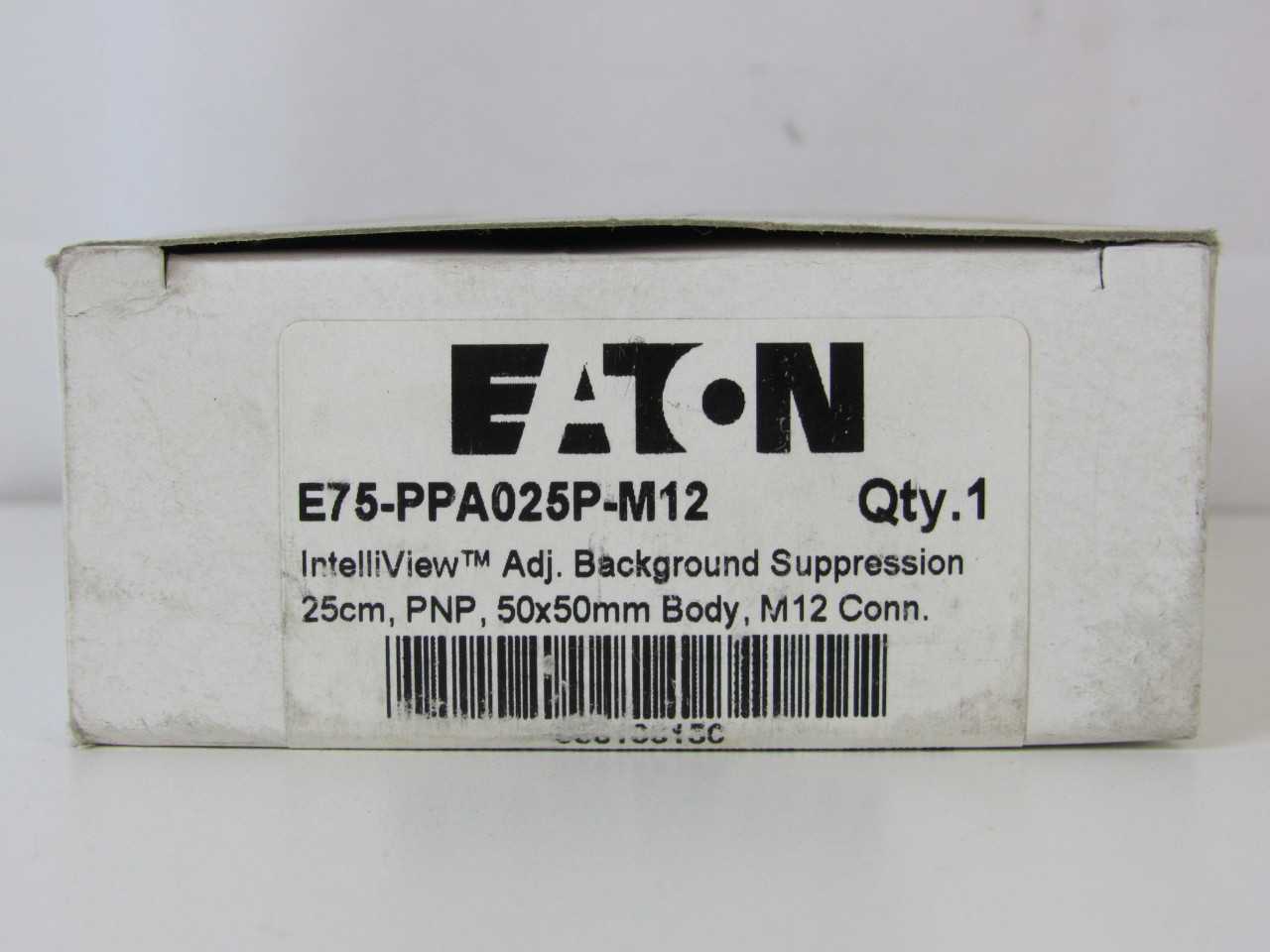 Quantity of 39x E75-PPA025P-M12 Sensors - INSTRUMENTATION Quantity of 39x E75-PPA025P-M12 Sensors - INSTRUMENTATION