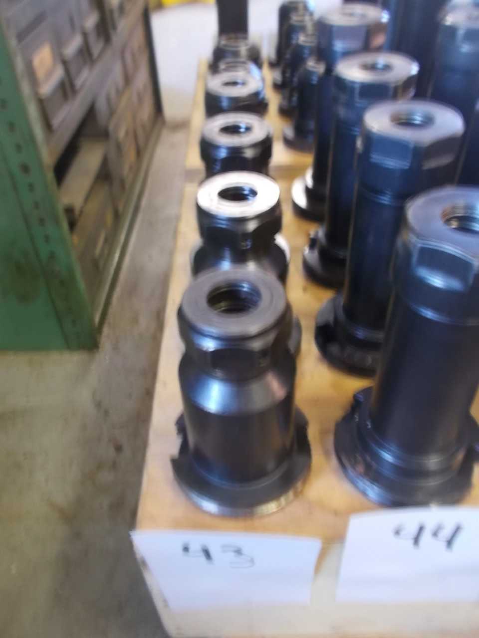 4 Cat 50 TG100 Collet Holders - MACHINING ACCESSORIES & TOOLING
