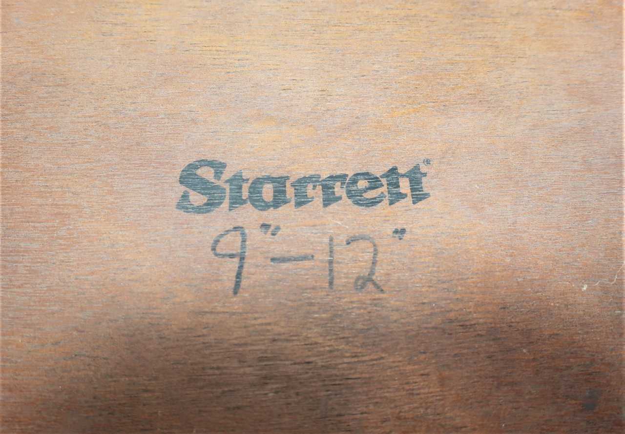 STARRETT 224 OUTSIDE 9-12IN MICROMETER - ELECTRIC POWER TOOLS