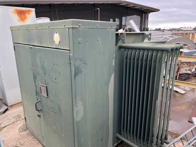 1984 Westinghouse Three Phase RSL Silicone Fluid Insulated Plazapad Transformer PM1000 - CONTROL TRANSFORMERS 1984 Westinghouse Three Phase RSL Silicone Fluid Insulated Plazapad Transformer PM1000 - CONTROL TRANSFORMERS