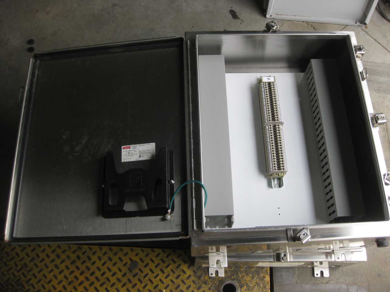 HOFFMAN STAINLESS STEEL ENCLOSURES ( QTY. 2 ) - ELECTRICAL COMPONENTS