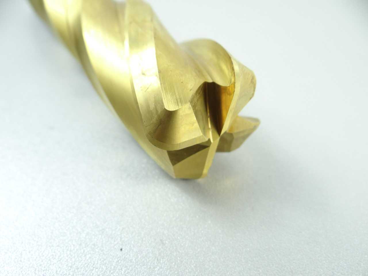 Solid Carbide Tin Coated Corner Radius End Mill - MACHINING ACCESSORIES & TOOLING