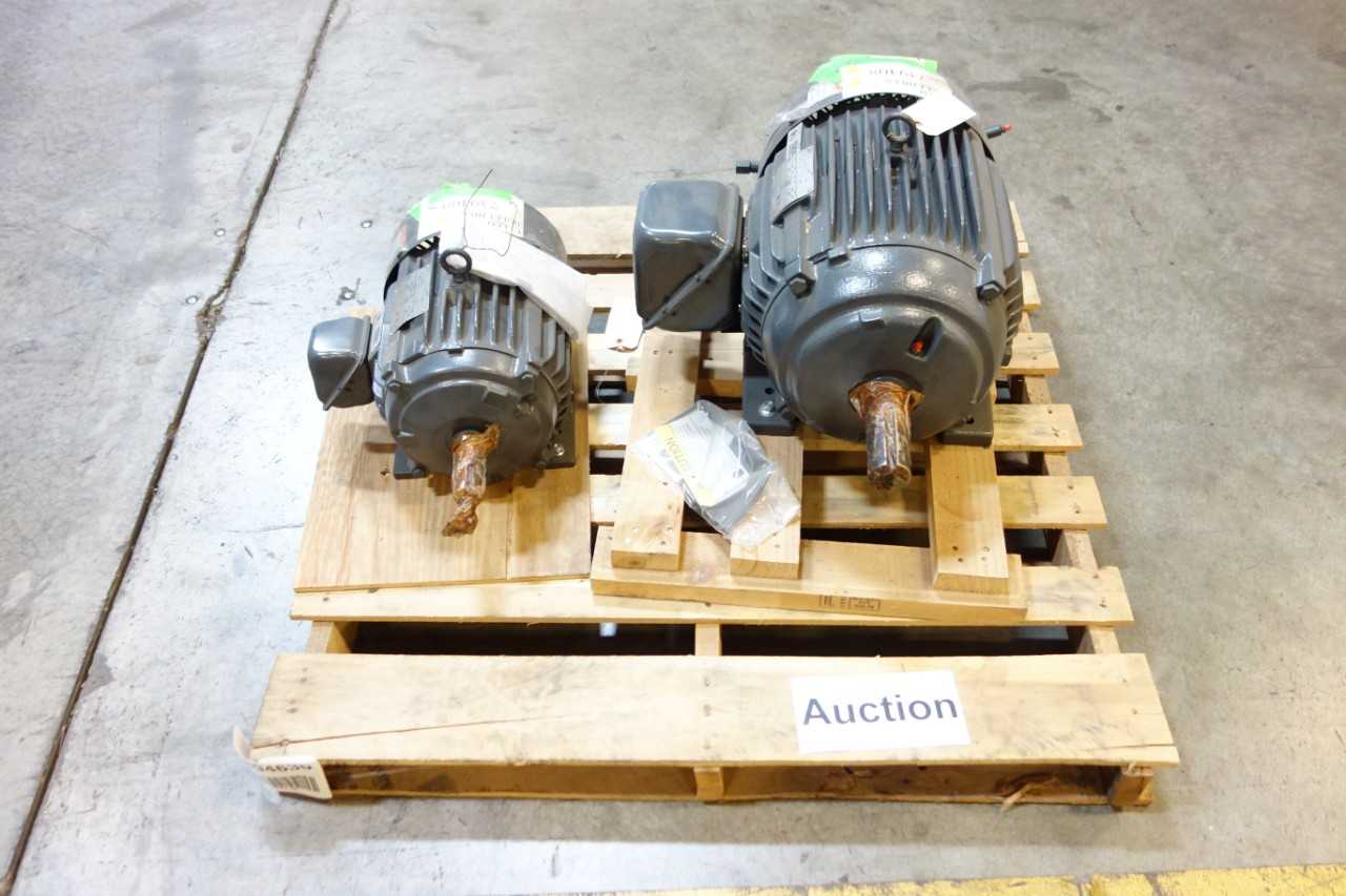 LOT OF 2 ASSORTED US MOTORS - ELECTRIC MOTORS