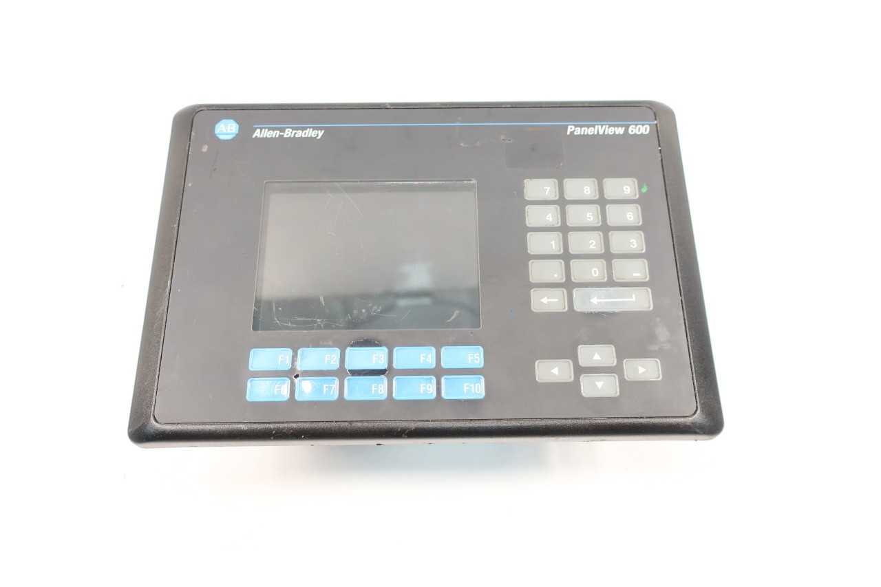 Allen Bradley 2711-K6C9 Panelview 600 Standard Terminal - AUTOMATION & CONTROLS