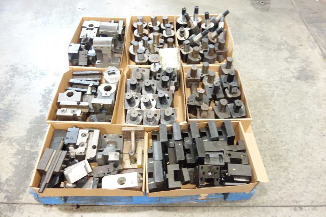 1 PALLETOF ASSORTED BOX JAWS AND CNC SPINDLES - ELECTRIC POWER TOOLS