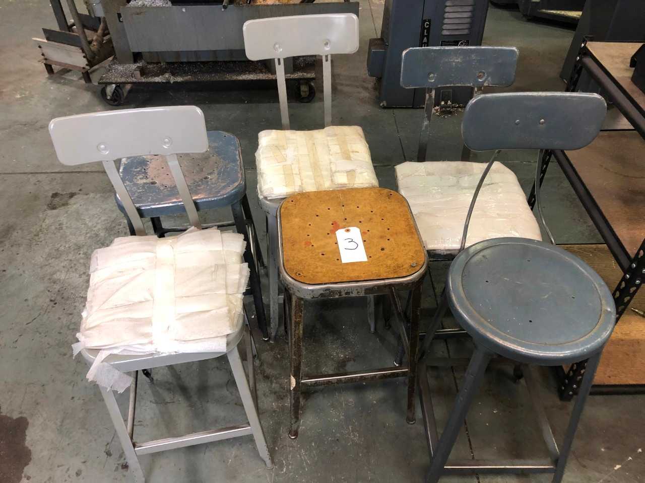 6 Misc shop stools and chairs - ELECTRIC POWER TOOLS