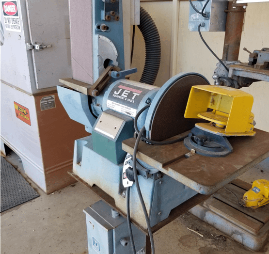 Jet Belt Sander & Disc Grinder - GRINDING MACHINES