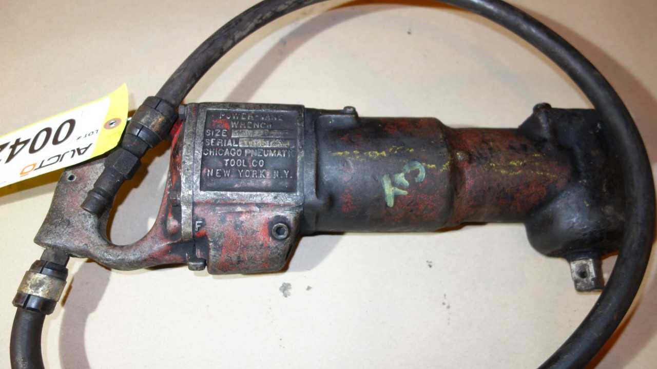 CHICAGO PNEMATIC 3630-RAN POWER VANE WRENCH - ELECTRIC POWER TOOLS