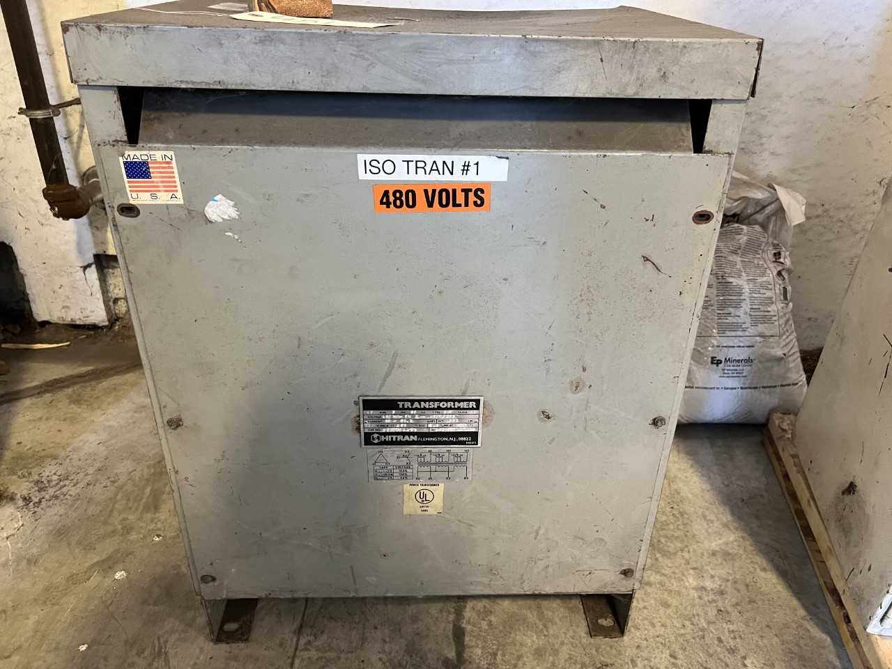Hitran 40 kva 3 phase 60hz Type DIT Transformer - CONTROL TRANSFORMERS