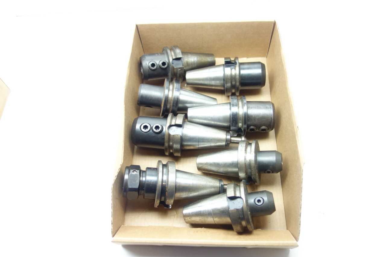 LOT OF ASSORTED CAT45 TOOL HOLDERS - LYNDEX - ELECTRIC POWER TOOLS