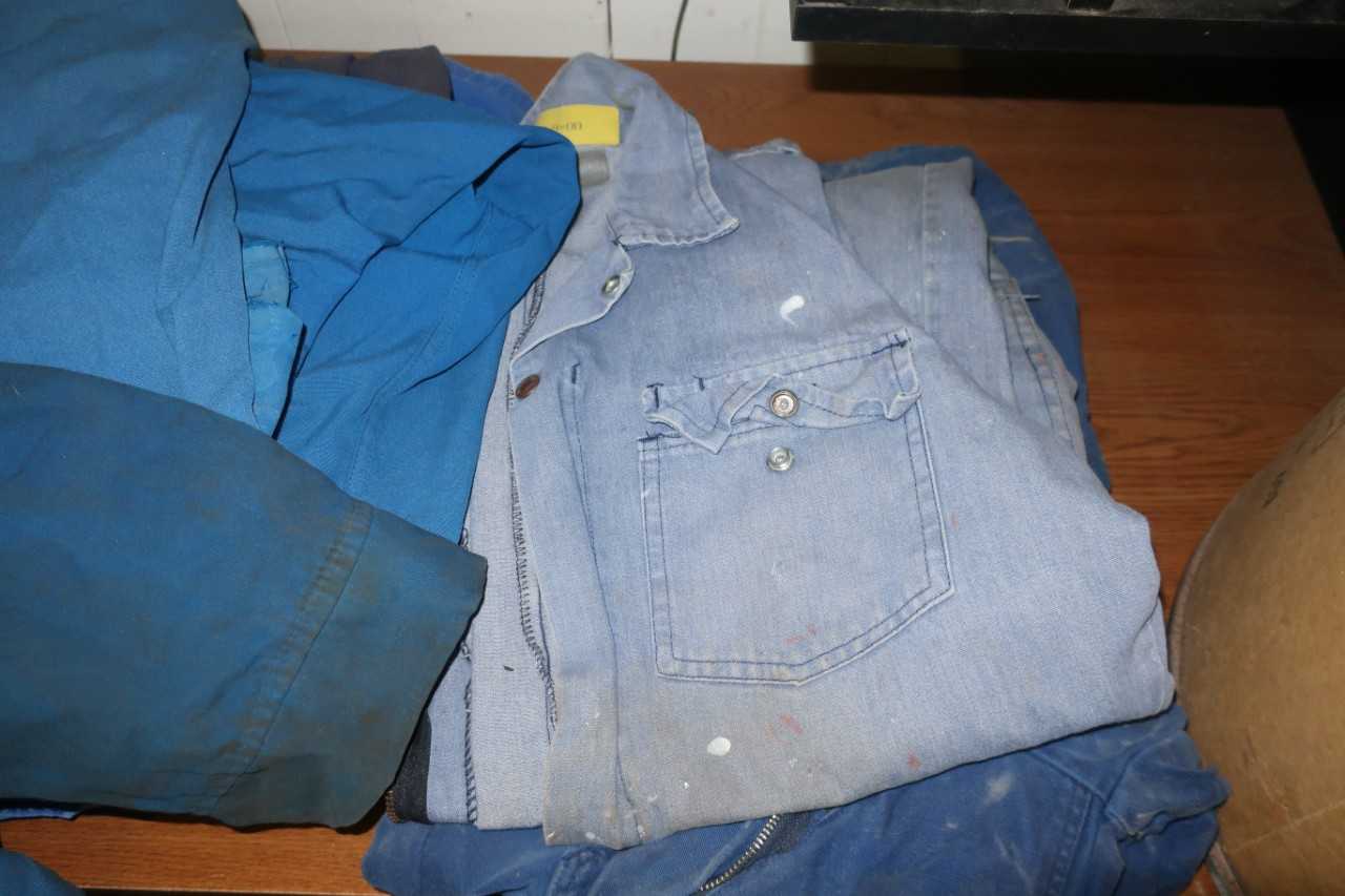 LOT OF ASSORTED COVERALLS & GLOVES - MISCELLANEOUS