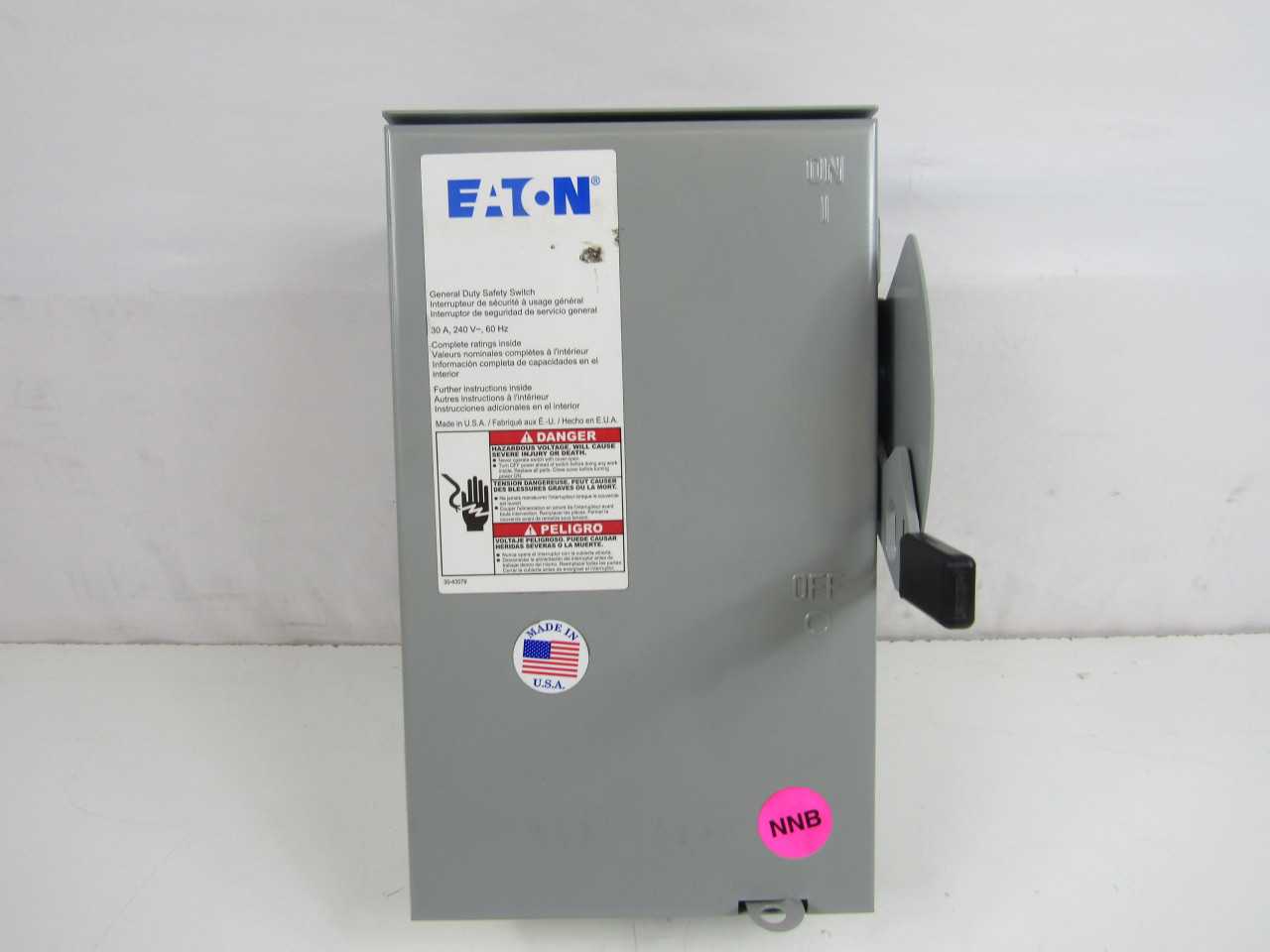 Lot of Quantity 1x PRL Panelboard and 2x Safety Switches - SAFETY EQUIPMENT