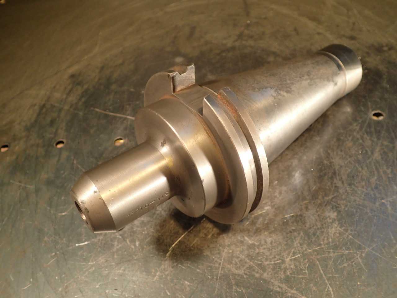 Davis 314-01222 1/2" End Mill Tool Holder: 3-3/8" Projection NMTB-50 Taper Shank - HOLEMAKING TOOLS