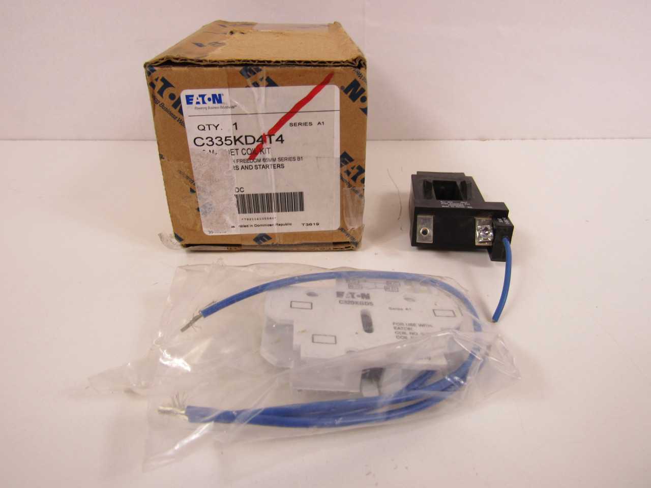 Quantity 1 of Eaton C335KD4T4 Coil Magnet NEMA Size 0 24VDC - VALVES