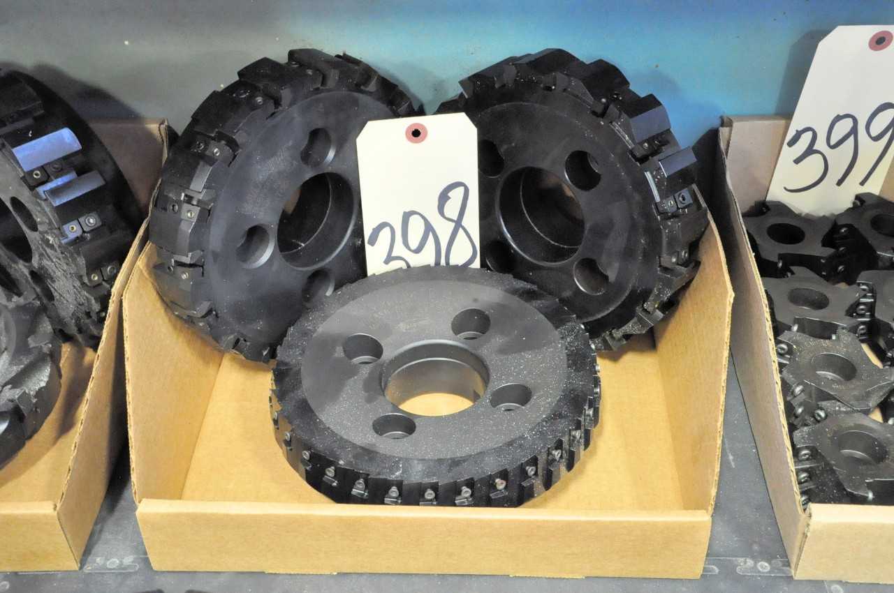 Lot-(3) Insert Type Face Cutters in (1) Box - ELECTRIC POWER TOOLS