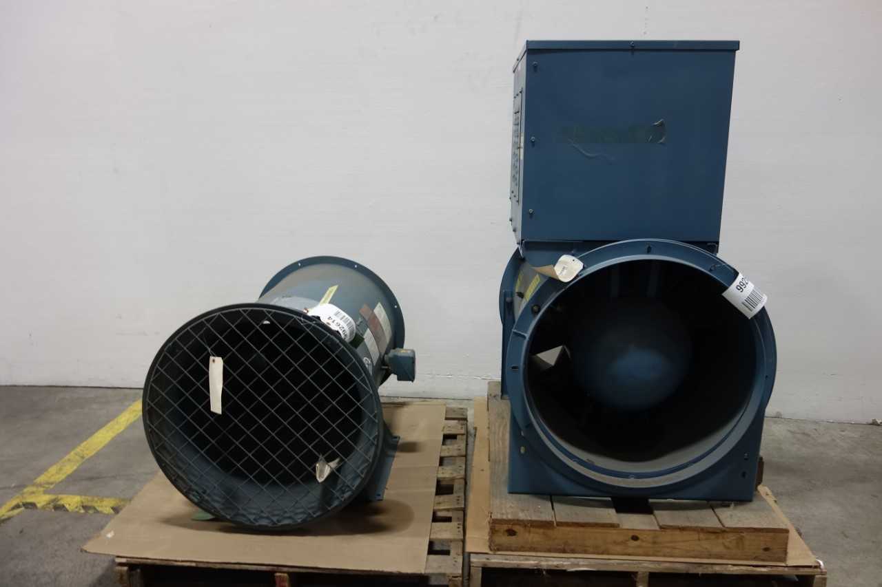 LOT OF TWO ASSORTED FAN BLOWERS - TEMPERATURE CONTROL COMPONENTS