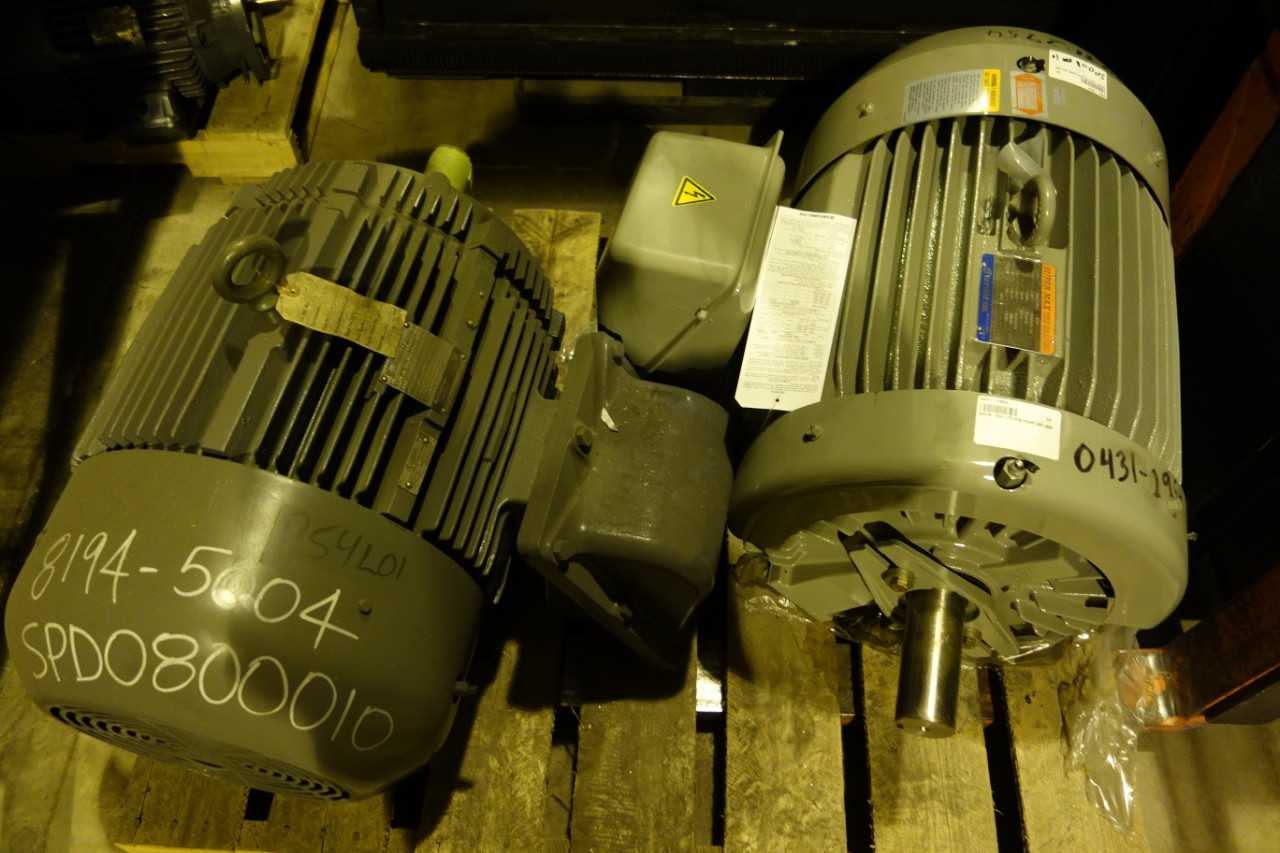 1 PALLET OF ASSORTED AC MOTORS, TATUNG - ELECTRIC MOTORS