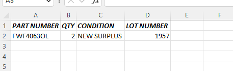 NEW SURPLUS BREAKERS - MISCELLANEOUS
