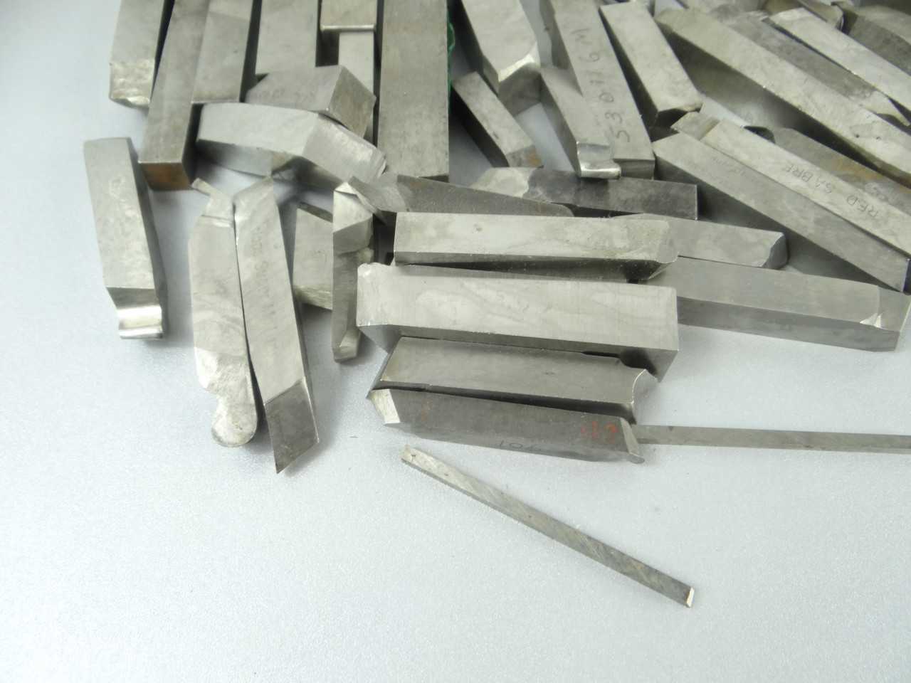 Large Lot of Assorted HSS Tool Bits - MACHINING ACCESSORIES & TOOLING