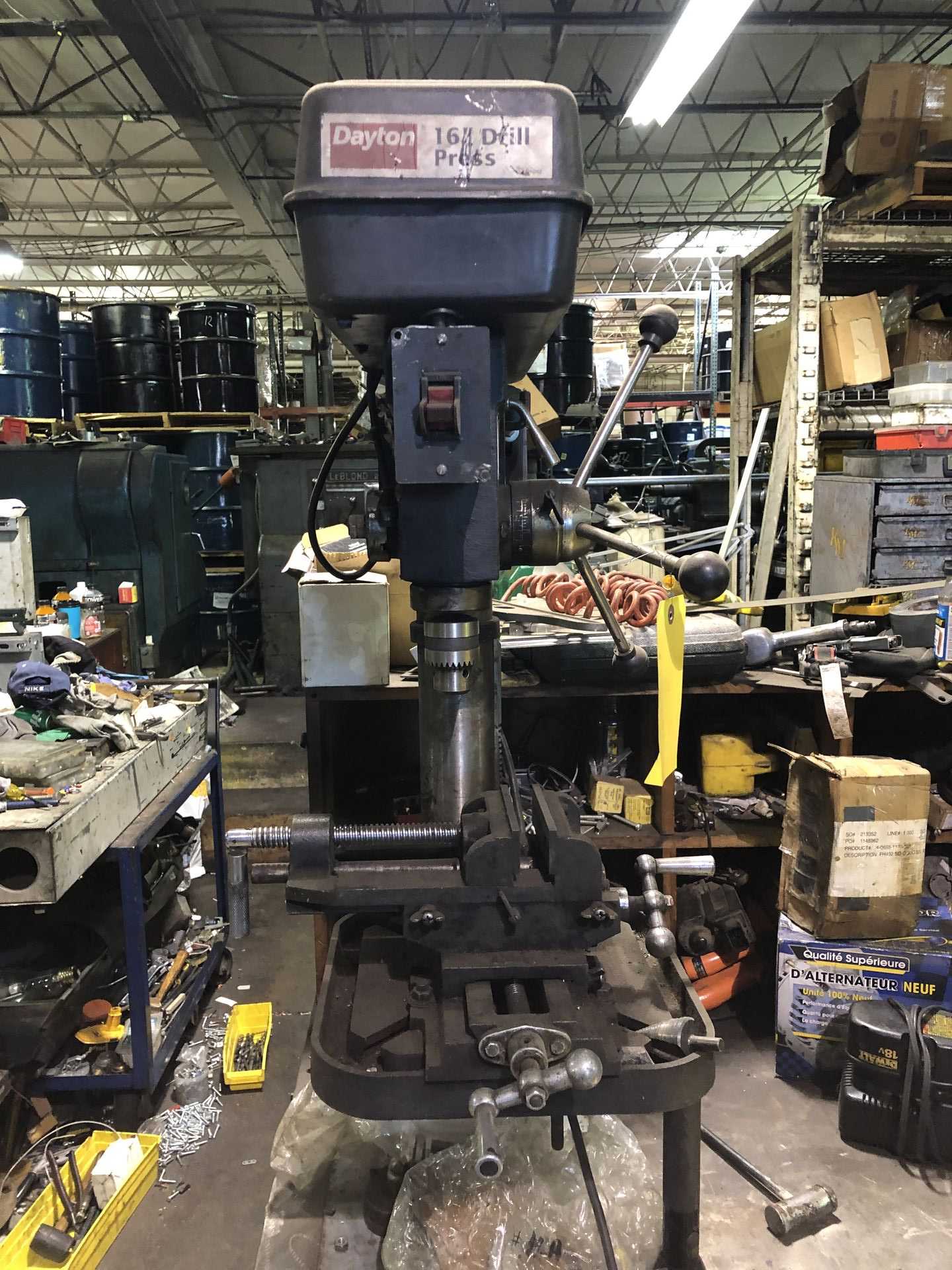 Dayton 16 Inch Drill Press - UPRIGHT DRILL PRESSES