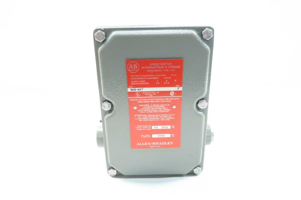 Allen Bradley 808-M17 Speed Switch - AUTOMATION & CONTROLS