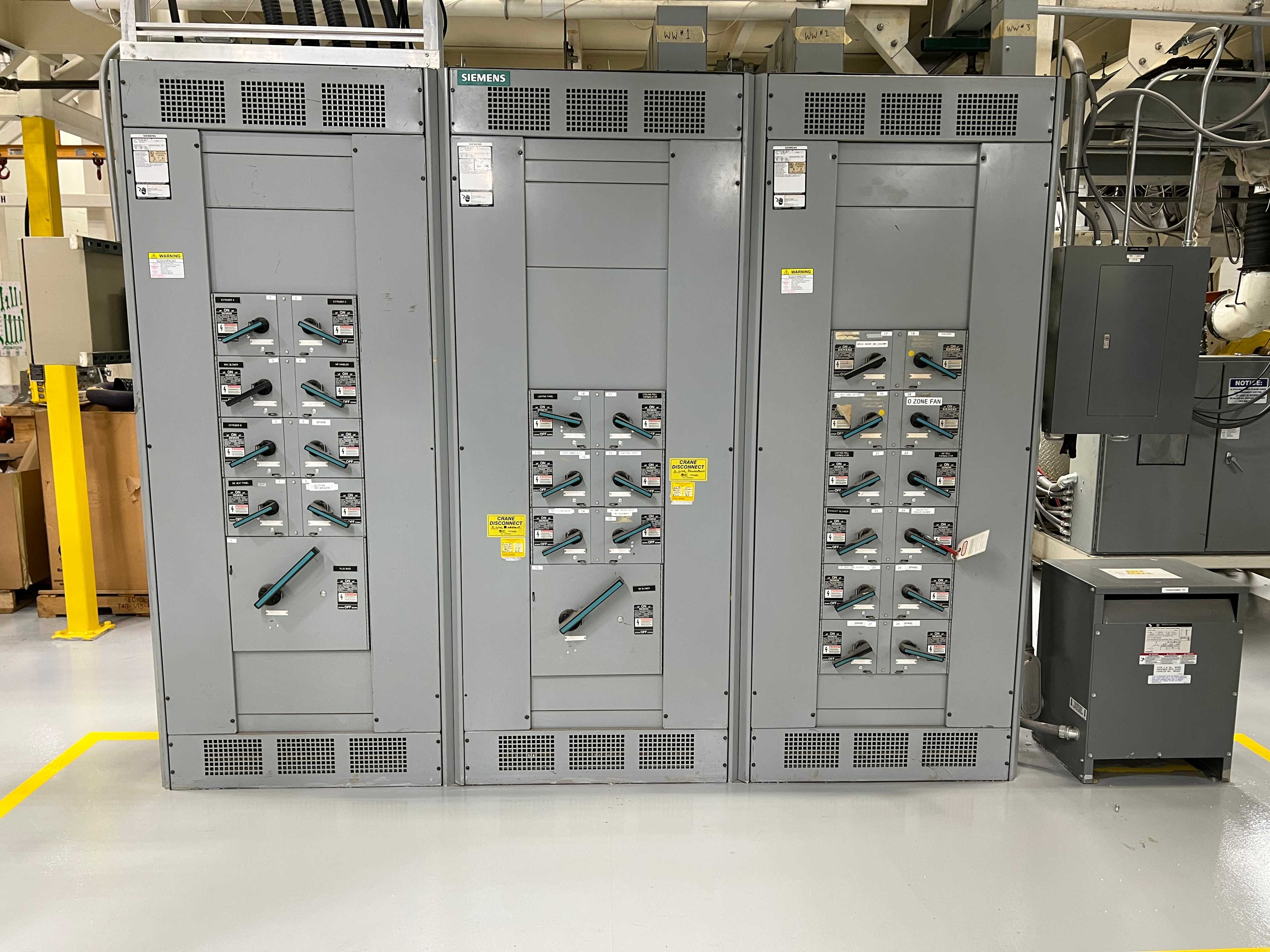 2002 SIEMENS SB SWITCHBOARD - AUTOMATION & CONTROLS