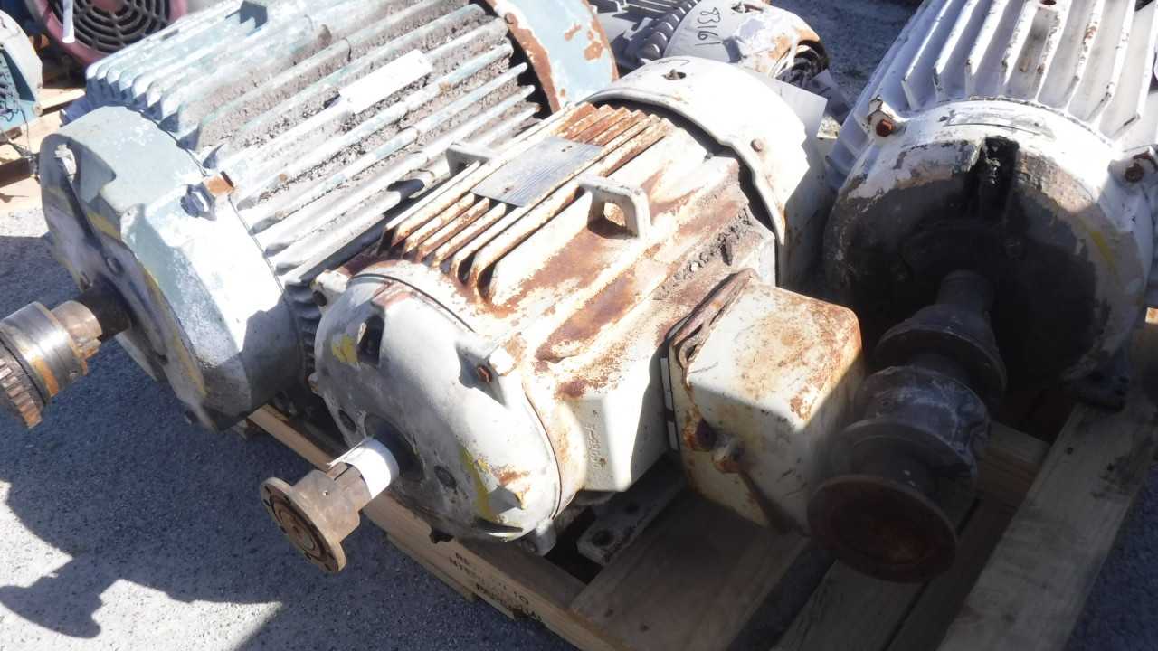 20 HP 1800 RPM 256T Frame GE Motor - ELECTRIC MOTORS