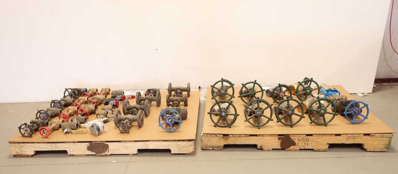 2 PALLETS OF ASSORTED VALVES - VALVES