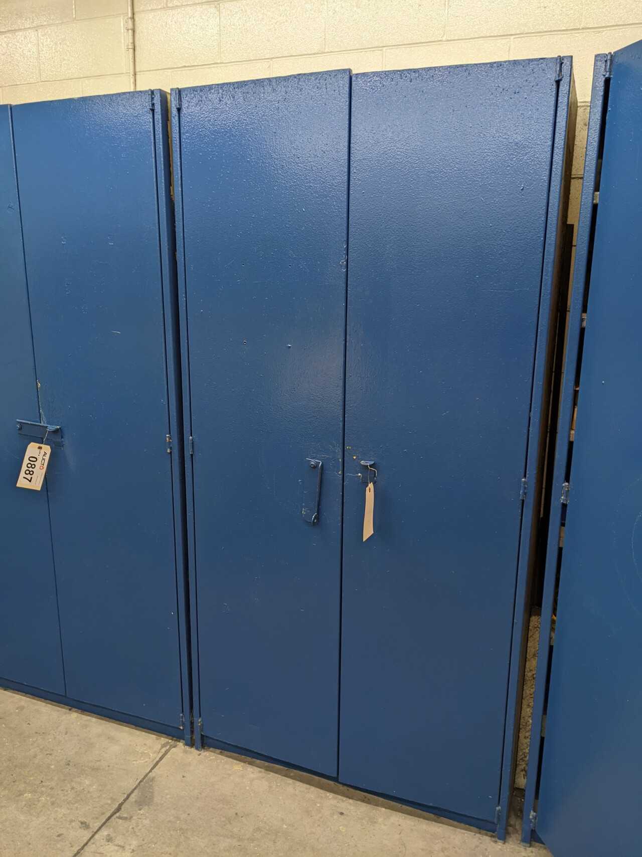CABINET WITH CONTENTS, ASSORTED ELECTRICAL MRO, MODULES, CONTROLLERS, FUSES, CONDUIT FITTINGS, ALLEN BRADLEY, APPLETON - ELECTRICAL COMPONENTS