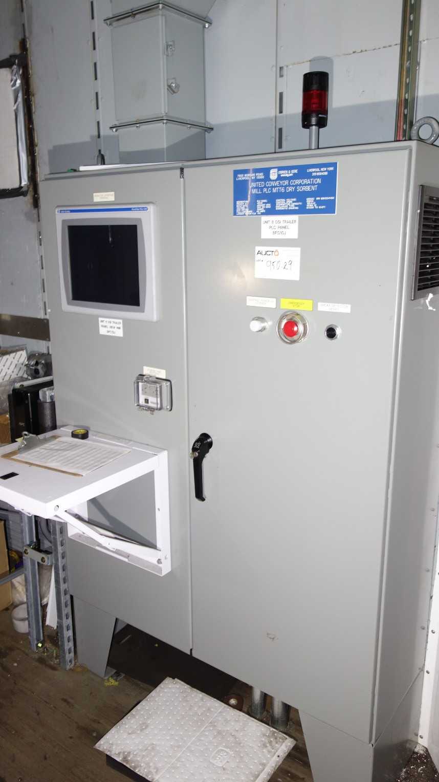 DSI TRAILER OPERATOR PANEL W/ ALLEN BRADLEY PANELVIEW PLUS, 1756-L61 LOGIXPAC CONTROLLER - AUTOMATION & CONTROLS