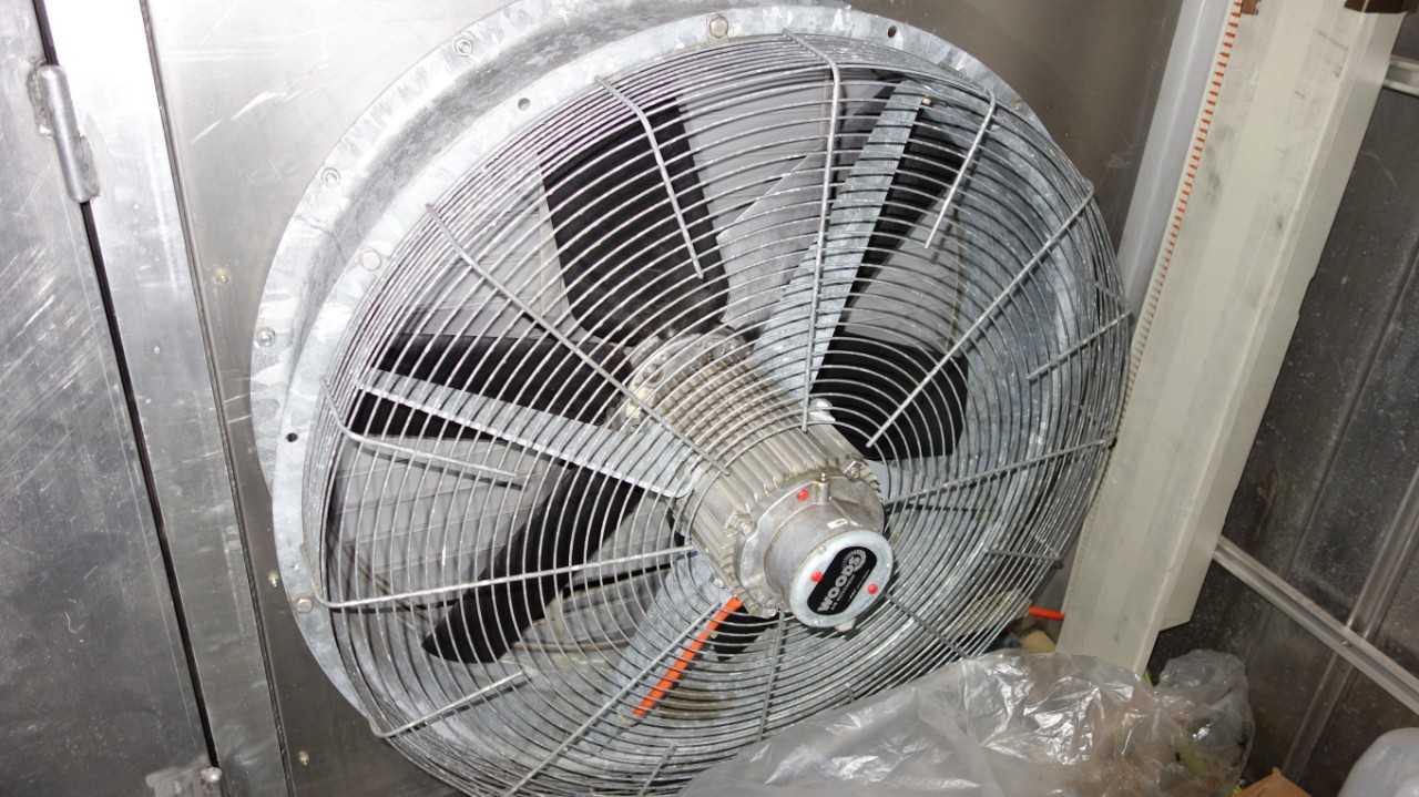 LOT OF 2 35" WOODS CLIMAFAN FAN Ventilator 480V-AC - TEMPERATURE CONTROL COMPONENTS