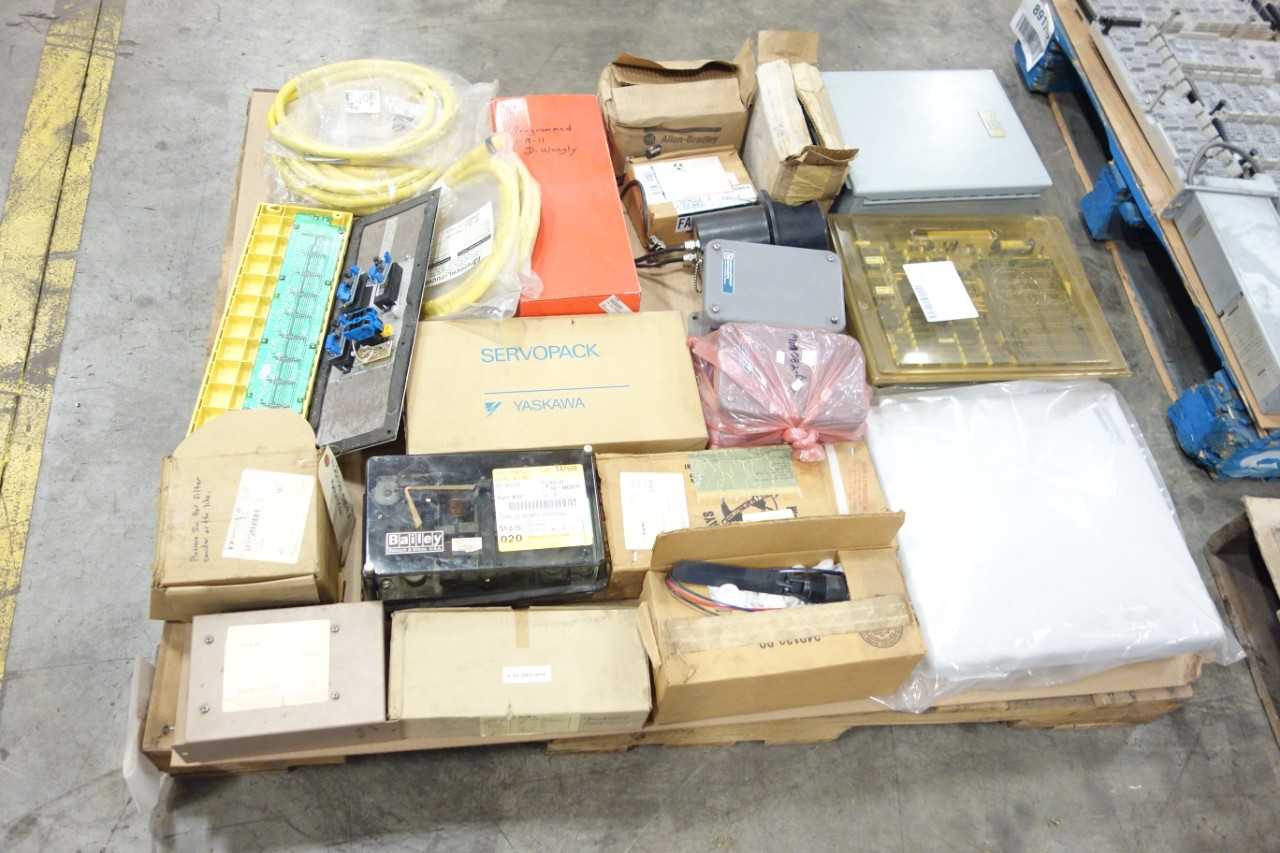 3 PALLETS OF ASSORTED AUTOMATION - INDUSTRIAL PARTS