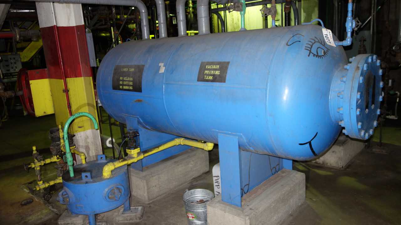KARGARD TP-120 VACUUM PRIMING TANK - PROCESS EQUIPMENT