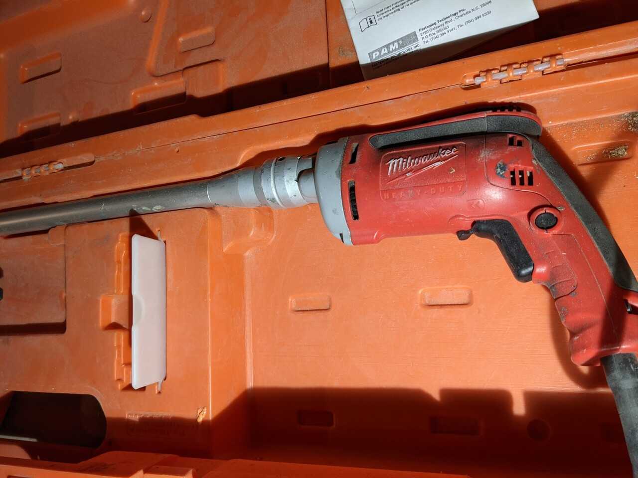 Pam autofeed kit with Milwaukee driver, 1 unit - ELECTRIC POWER TOOLS