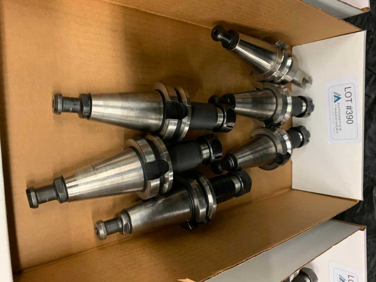 (6) BT 40 Toolholders - ELECTRIC POWER TOOLS