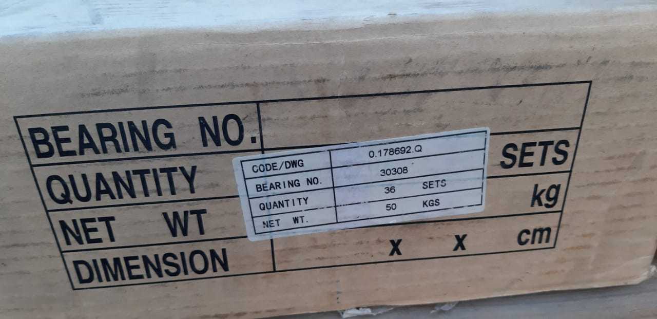 1 pallet of assorted bearings - BEARINGS