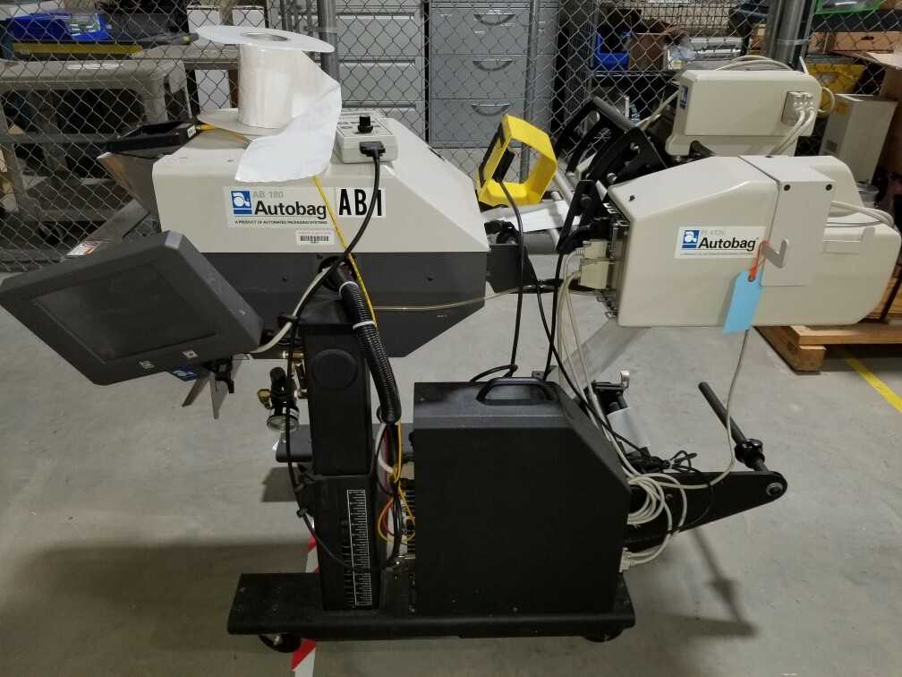 Autobag AB180/PL412C Automatic Bagging Machine with Loader - MATERIAL HANDLING Autobag AB180/PL412C Automatic Bagging Machine with Loader - MATERIAL HANDLING