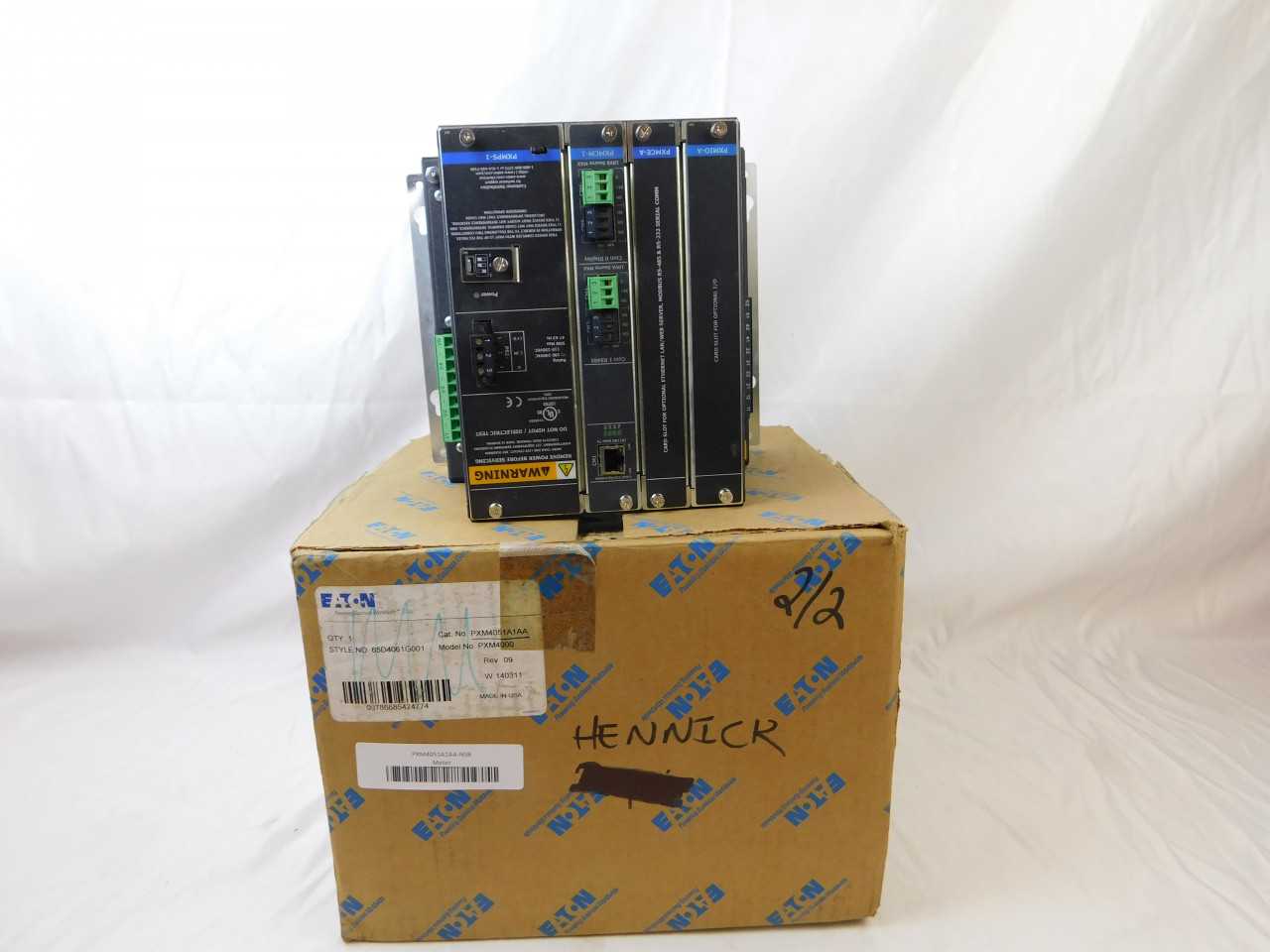(1) Eaton PXM4051A1AA Electrical Meter Standard Power Quality 5A 110-250VDC - ELECTRICAL COMPONENTS