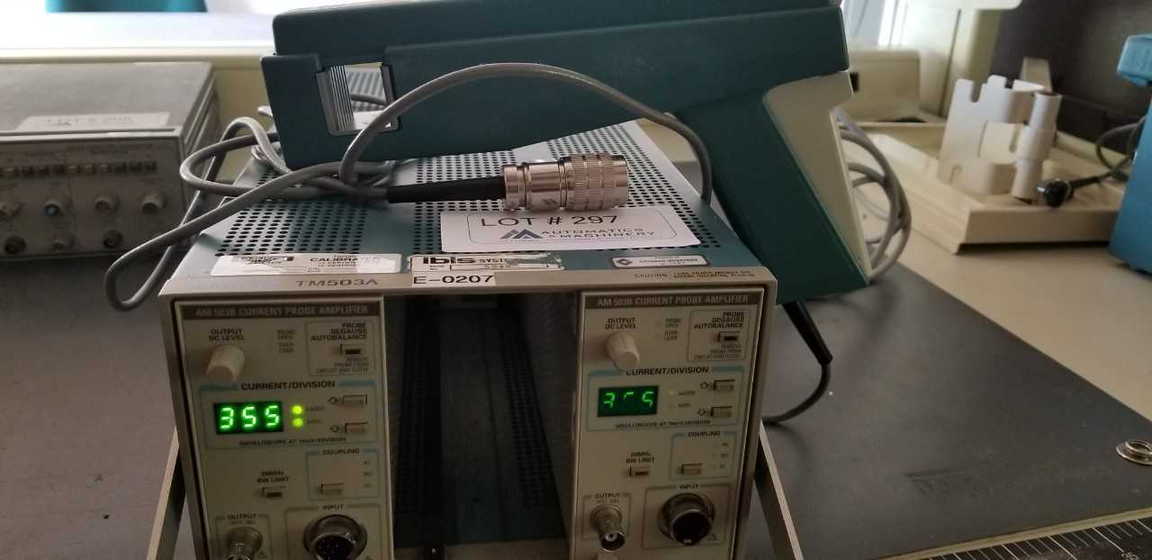 Tektronics TM503A Probe Amplifier - METAL INSPECTION EQUIPMENT Tektronics TM503A Probe Amplifier - METAL INSPECTION EQUIPMENT