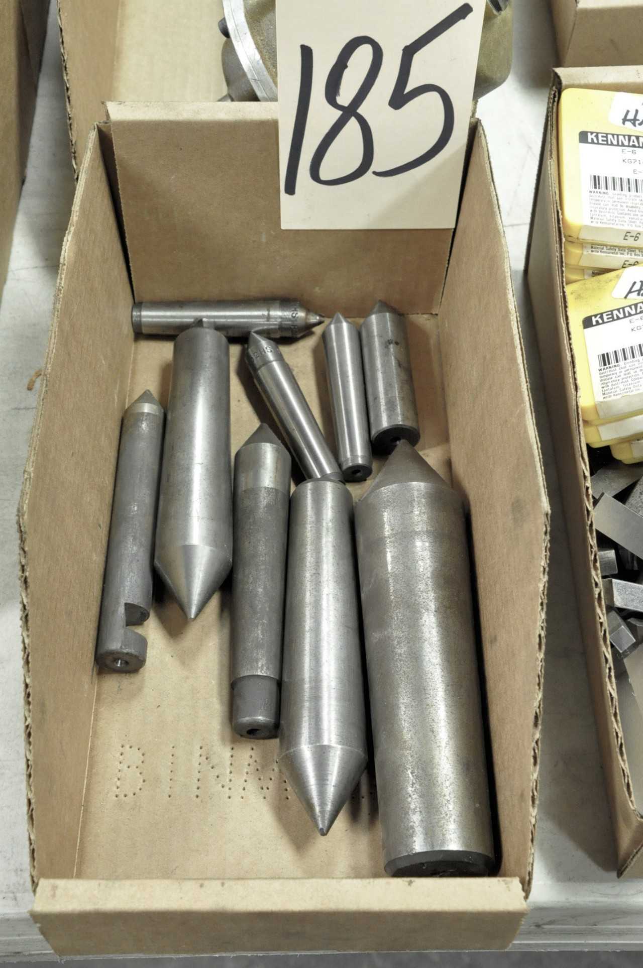 Lot Dead Centers in 1 Box - MACHINING ACCESSORIES & TOOLING