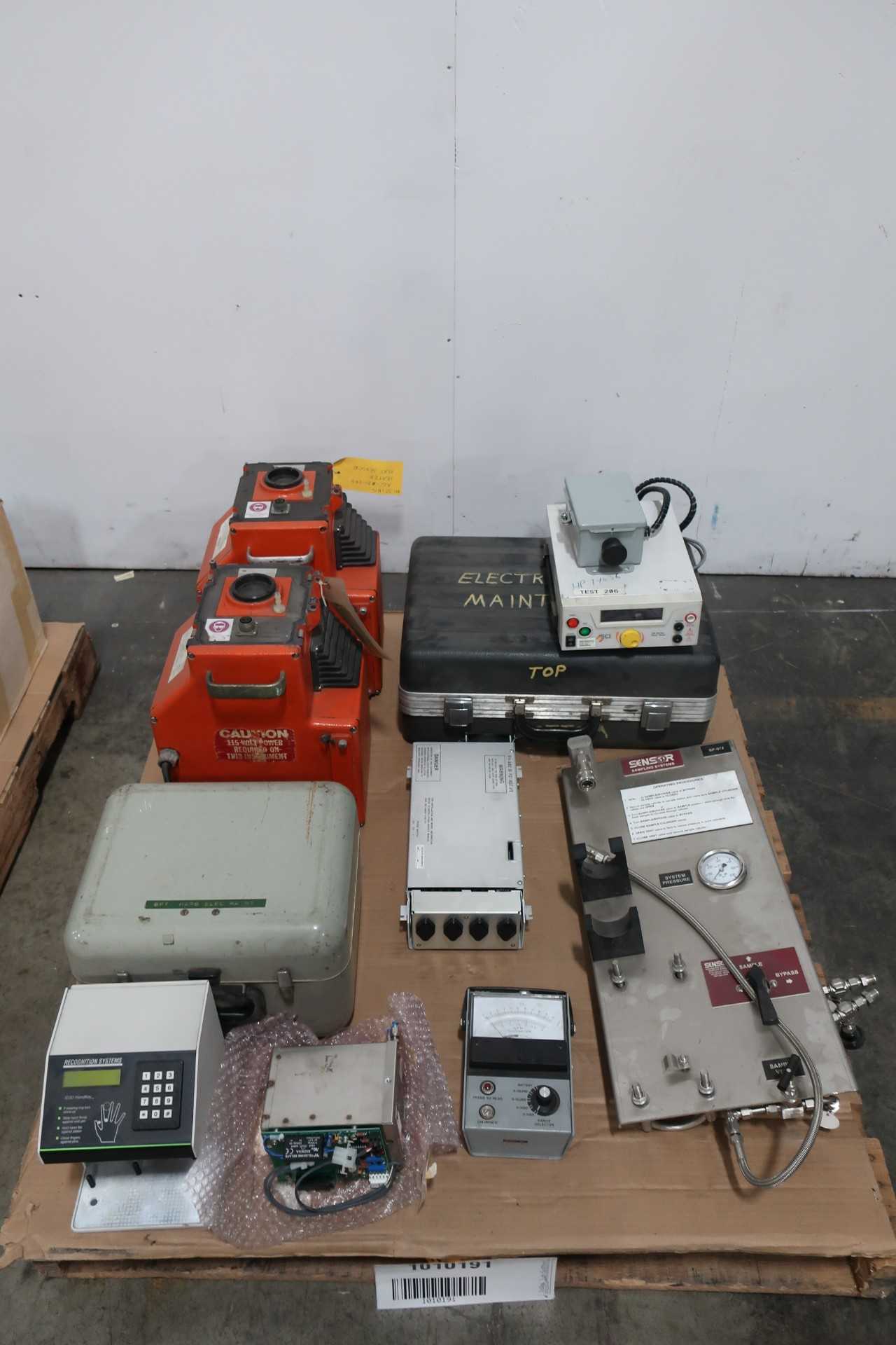 2 PALLETS OF ASSORTED TESTING EQUIPMENT - METAL INSPECTION EQUIPMENT