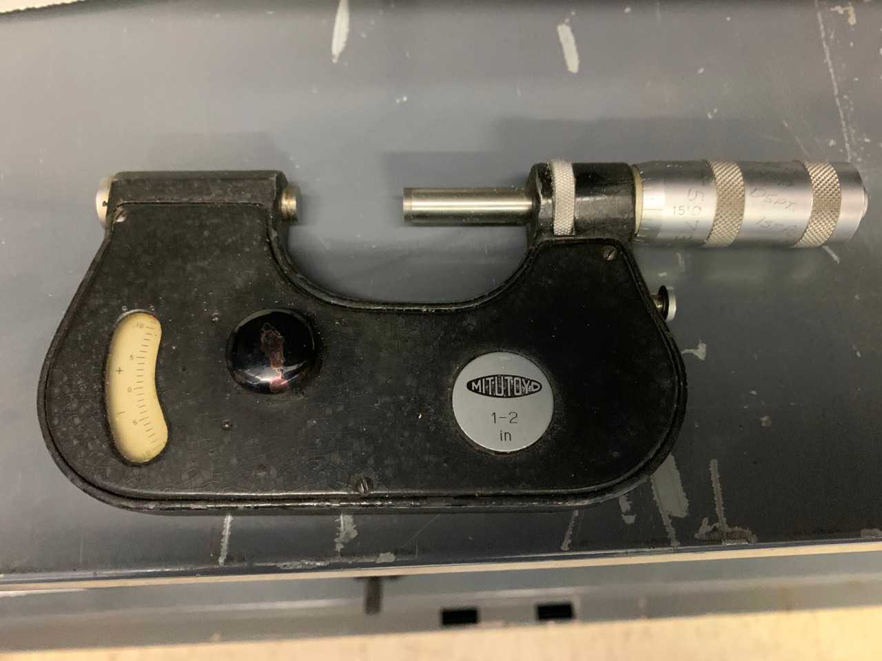 Mitutoyo 1-2" Micrometer - PROCESS EQUIPMENT