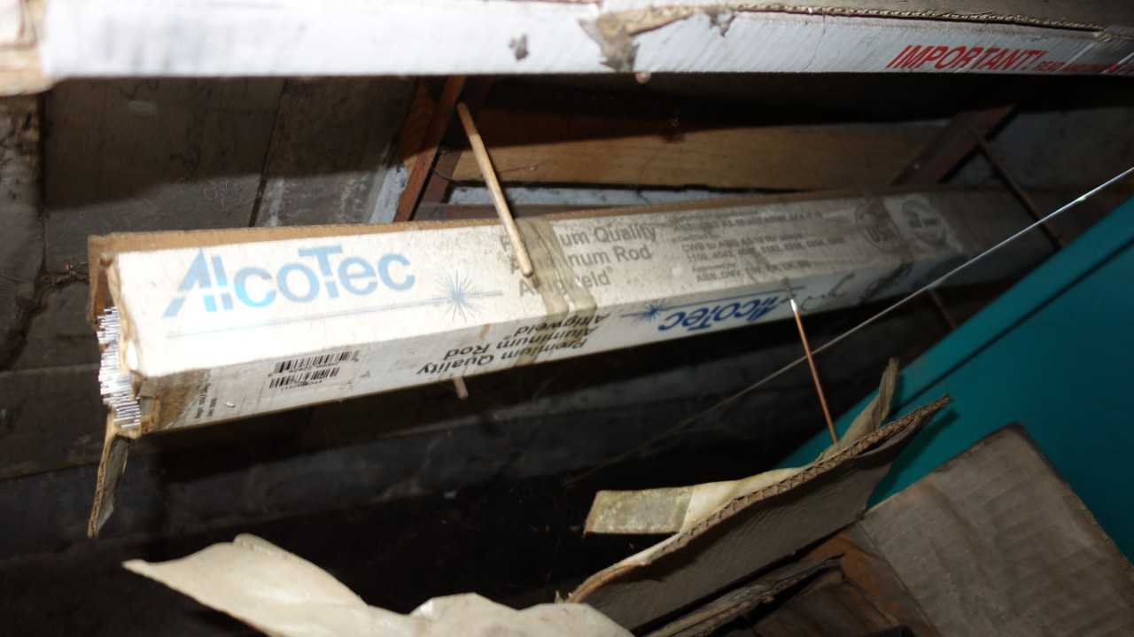 LOT OF ASSORTED WELDING RODS, ELECTRODES, ALCOTEC, JW HARRIS - WELDING EQUIPMENT